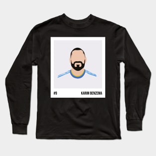 Karim Benzema Minimalistic Camera Film Long Sleeve T-Shirt